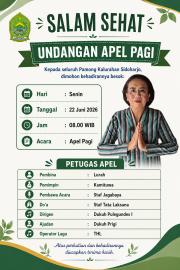 Petugas Apel Senin 22 Juni 2026